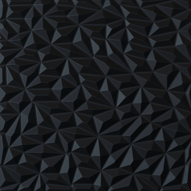 Facets Matte Black