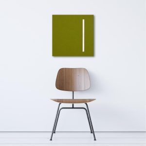 Geometrics - Lime, 1 Vertical Bar