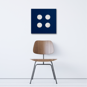 Geometrics - Cobalt, 4 Circles