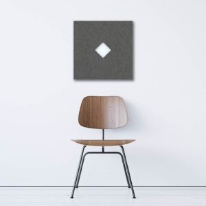 Geometrics - Pewter, 1 Diamond