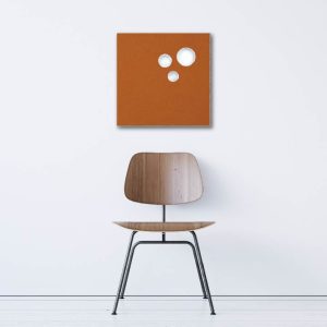 Geometrics - Orange, 3 Circles