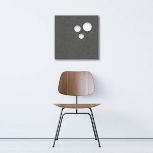 Geometrics - Pewter, 3 Circles