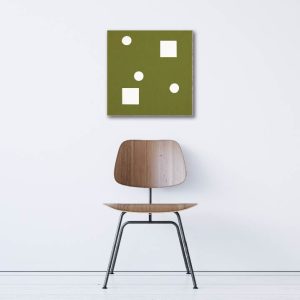 Geometrics - Lime, Scattered