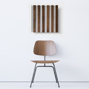 Rainier Panel - Sand Dollar, Umber, 1 1/2" Stave