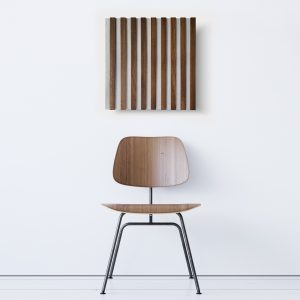 Rainier Panel - Sand Dollar, Umber, 1" Stave