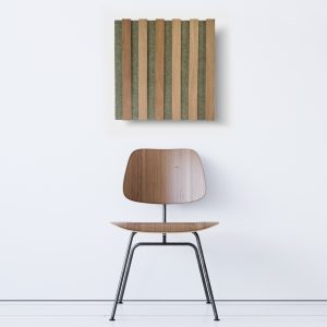 Rainier Panel - Stone, Clear, 1 1/2" Stave